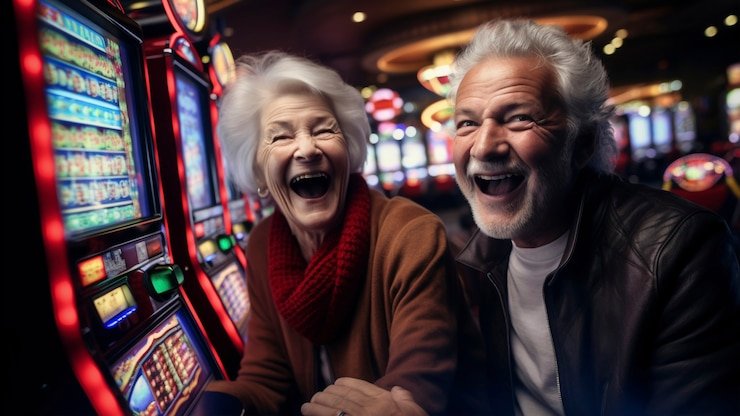 Meja Free Bet Blackjack di studio dealer langsung alfa4d dengan kartu yang tersebar dan chip pemain